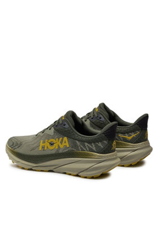HOKA - Hoka Buty do biegania Challenger Atr 7 Wide 1134499 Khaki. Kolor: brązowy. Materiał: materiał
