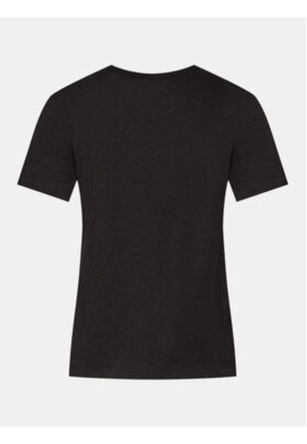 GAP - Gap T-Shirt 871344-05 Czarny Regular Fit. Kolor: czarny. Materiał: bawełna