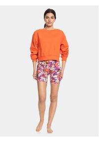 Roxy Bluza Ess Nrj Cn Otlr ERJFT04670 Pomarańczowy Regular Fit. Kolor: pomarańczowy. Materiał: bawełna