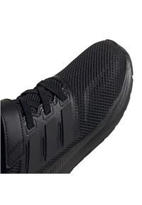 Adidas - Buty adidas Runfalcon C Jr EG1584 czarne. Okazja: na co dzień. Zapięcie: rzepy. Kolor: czarny. Materiał: materiał, syntetyk, guma. Szerokość cholewki: normalna #7