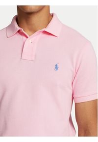 Polo Ralph Lauren Polo Core Replen 710782592 Różowy Custom Slim Fit. Typ kołnierza: polo. Kolor: różowy. Materiał: bawełna #4