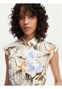 Marella Sukienka koszulowa Padana 2613221202 Kolorowy Regular Fit. Materiał: bawełna. Wzór: kolorowy. Typ sukienki: koszulowe #3