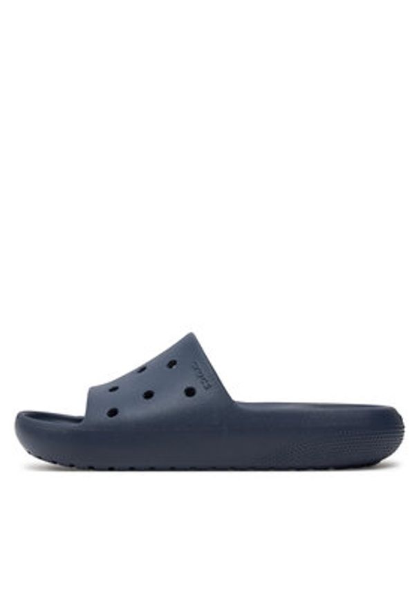 Crocs Klapki Classic Slide V 209401 Granatowy. Kolor: niebieski