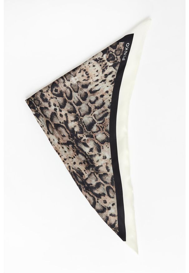 Pinko - Chusta damska z jedwabiem Swing PINKO. Materiał: jedwab