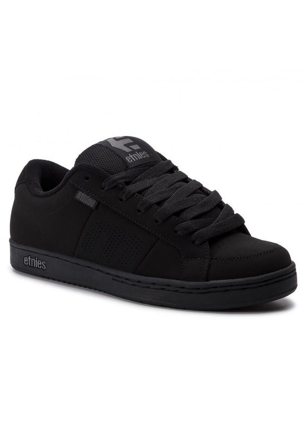 Buty Męskie na deskorolkę Etnies Kingpin – Black/Black. Kolor: czarny. Sport: skateboard