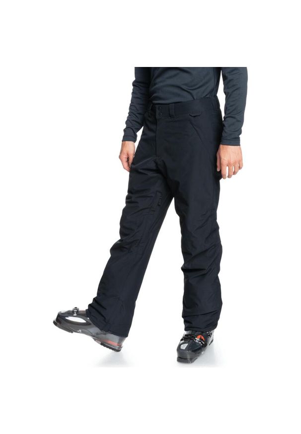 Spodnie snowboardowe męskie Quiksilver Estate. Kolor: czarny. Sezon: zima. Sport: snowboard