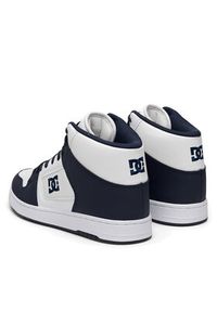 DC Shoes Sneakersy MANTECA 4 HI ADYS100743-WNY Biały. Kolor: biały. Materiał: skóra #3
