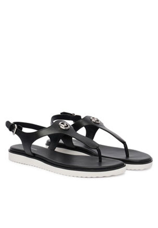 MICHAEL Michael Kors Sandały Val 40R6VAFS2L Czarny. Kolor: czarny. Materiał: skóra