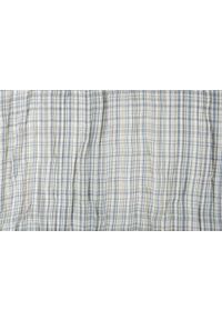 V. Fraas - Lekki (Przejściowy) Szalik z Naturalnej Wiskozy - Fraas - Popiel i Beż, Drobna Krateczka. Kolor: beżowy. Materiał: wiskoza. Sezon: lato. Styl: elegancki, klasyczny #5