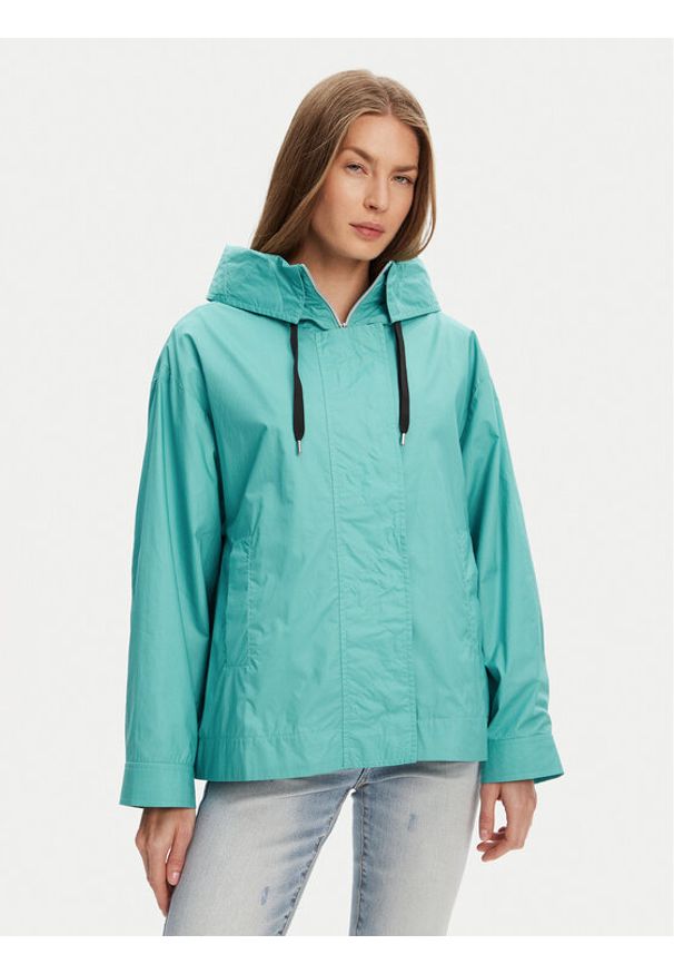 United Colors of Benetton - United Colors Of Benetton Kurtka przejściowa 2OGZDN07S Zielony Relaxed Fit. Kolor: zielony. Materiał: bawełna