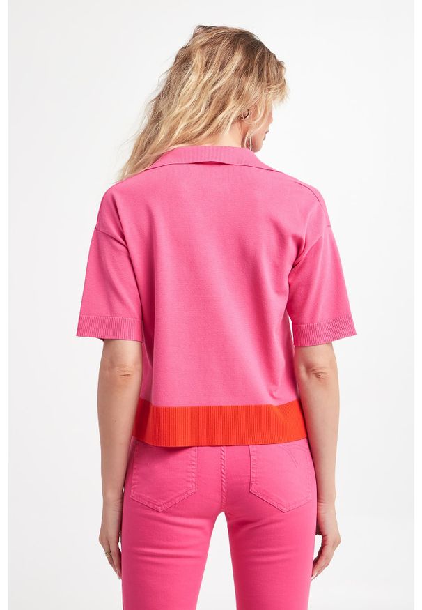 Marella Sport - Sweter damski Emblema MARELLA SPORT. Styl: sportowy