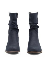 Clara Barson Botki WS14087-02 Granatowy. Kolor: niebieski. Materiał: syntetyk #8
