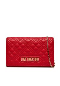 Love Moschino - Torebka LOVE MOSCHINO. Kolor: czerwony