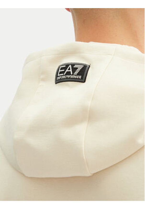 EA7 Emporio Armani Bluza 7M000142 AF12660 U1079 Écru Regular Fit. Materiał: syntetyk