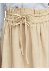 BOSS Spódnica trapezowa C_Vakola 50558615 Beżowy Regular Fit. Kolor: beżowy. Materiał: wiskoza #3