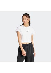 Adidas - Koszulka damska ADIDAS. Materiał: bawełna. Wzór: haft #1