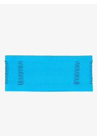 Opaska sportowa UYN Vibe Headband. Kolor: niebieski. Styl: sportowy