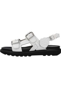 Kickers - Sandały KICKERS 860710 50 Biały. Kolor: biały. Materiał: skóra. Sezon: lato