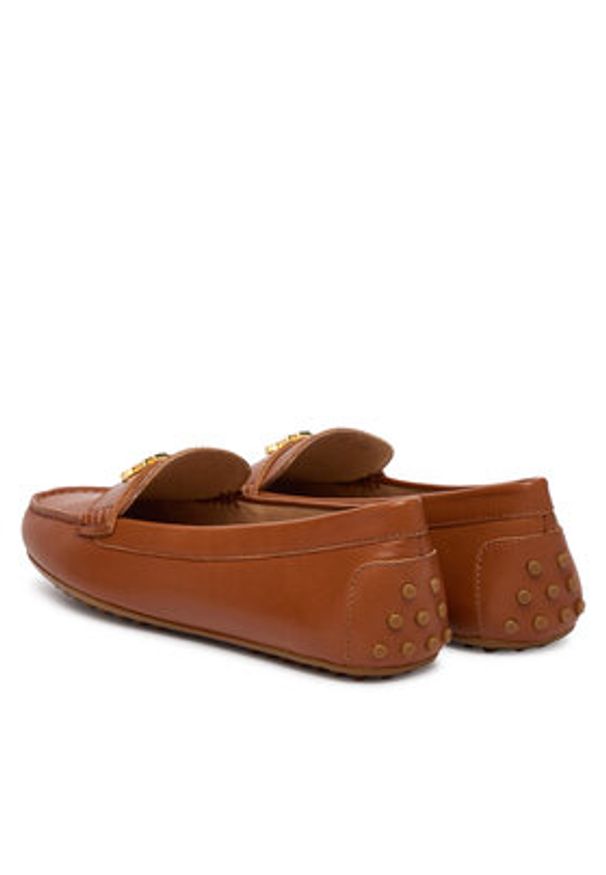 Lauren Ralph Lauren - LAUREN RALPH LAUREN Mokasyny 802P09040002 Brązowy. Kolor: brązowy. Materiał: skóra
