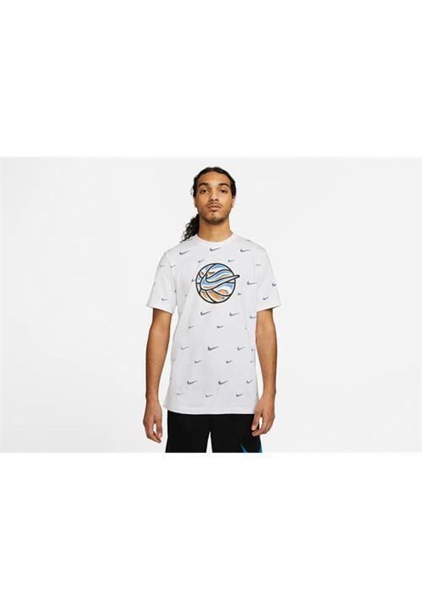 Koszulka sportowa męska Nike DO2250100. Kolor: biały. Długość rękawa: krótki rękaw. Długość: krótkie. Sport: fitness
