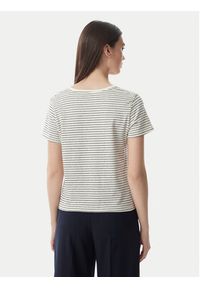 TOMMY HILFIGER - Tommy Hilfiger T-Shirt WW0WW48705 Biały Regular Fit. Kolor: biały. Materiał: bawełna #5