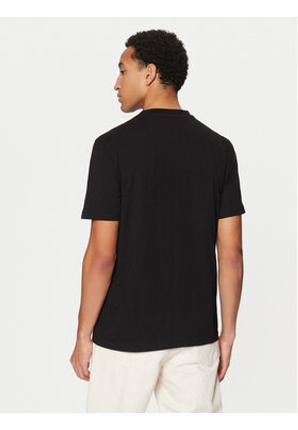 Hugo - HUGO T-Shirt Dalayer 50535363 Czarny Regular Fit. Kolor: czarny. Materiał: bawełna
