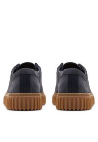 Clarks Mokasyny Torhill Lo 26179708 Granatowy. Kolor: niebieski. Materiał: zamsz, skóra