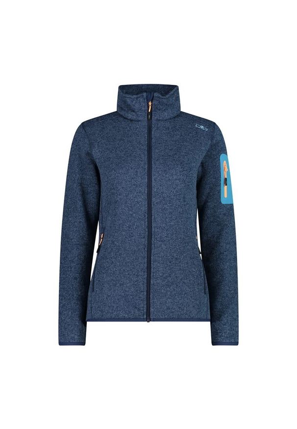 Bluza damska turystyczna CMP. Kolor: niebieski. Materiał: polar