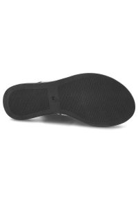 Czarne Sandały Nessi Wygodne Skórzane Buty. Okazja: na co dzień. Zapięcie: pasek. Kolor: czarny. Materiał: skóra. Sezon: lato. Styl: casual, klasyczny, elegancki #7