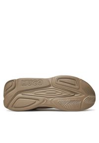 Hugo - HUGO Sneakersy Leon 50536960 Beżowy. Kolor: beżowy. Materiał: materiał #4