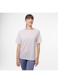 Decathlon - Koszulka damska Puma Gym & Pilates. Materiał: skóra, materiał. Sport: joga i pilates #1