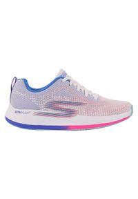 skechers - Buty na co dzień damskie SKECHERS GO RUN CONSISTENT 2.0 ENGAGED siateczka. Okazja: na co dzień. Kolor: biały, pomarańczowy, wielokolorowy. Sport: bieganie