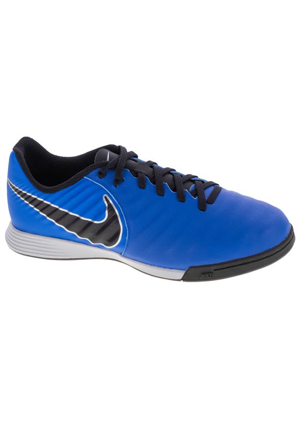 Nike Tiempo Legend 7 Academy IC Jr AH7257-400. Kolor: niebieski. Szerokość cholewki: normalna