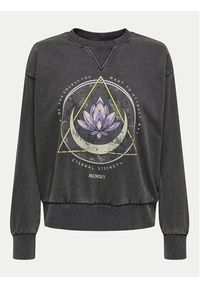 only - ONLY Bluza Lucinda 15340912 Szary Regular Fit. Kolor: szary. Materiał: bawełna, syntetyk #3