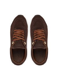 Bronx Sneakersy Myr-aa 66647-CV Brązowy. Kolor: brązowy. Materiał: skóra