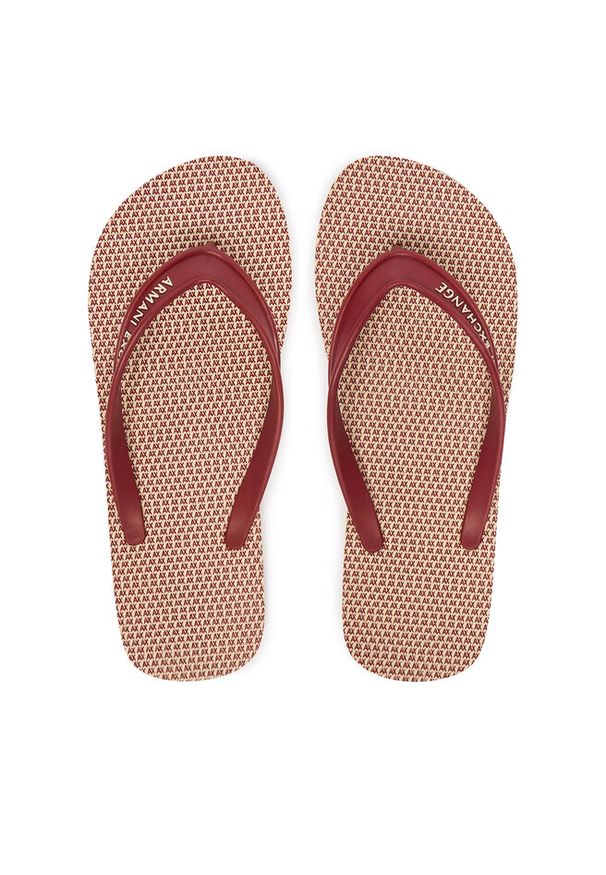 Japonki Armani Exchange. Kolor: czerwony