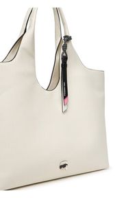 Karl Lagerfeld - KARL LAGERFELD Torebka A3W30096 Biały. Kolor: biały. Materiał: skórzane