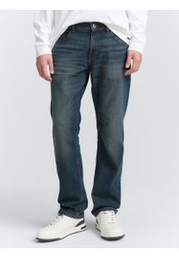 Tom Tailor - Męskie Spodnie Jeansowe Marvin Straight Mid Stone Blue Grey Denim 1047981 10162, W32 L30. Okazja: na co dzień. Sezon: lato. Styl: klasyczny, casual, elegancki #1