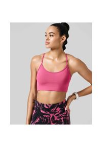 CASALL - Stanik Casall Sleek Strappy Sports Bra. Kolor: różowy. Sport: joga i pilates