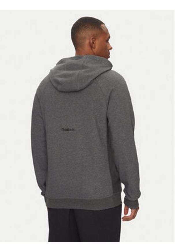 Reebok Bluza 100214853 Szary Regular Fit. Kolor: szary. Materiał: bawełna