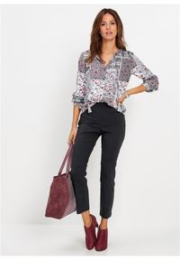 bonprix - Bluzka z nadrukiem. Kolor: biały. Wzór: nadruk #2