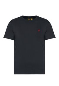 Polo Ralph Lauren Komplet 2 t-shirtów 710P02583003 Czarny Slim Fit. Typ kołnierza: polo. Kolor: czarny. Materiał: bawełna #7