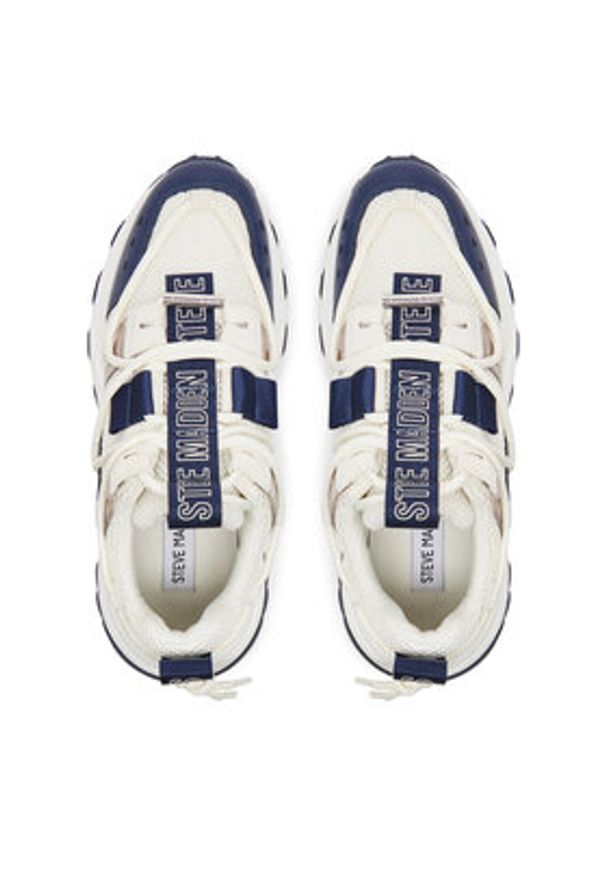 Steve Madden Sneakersy Tazmania SM11002419 Biały. Kolor: biały. Materiał: skóra