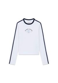 Guess Jeans T-Shirt 180634 Biały Classic Fit. Kolor: biały #5