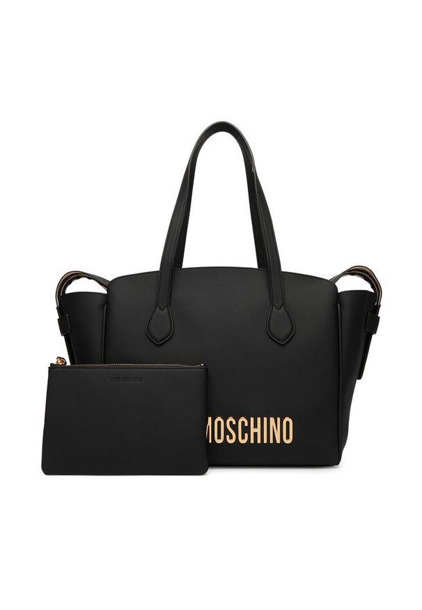 Love Moschino - Torebka LOVE MOSCHINO. Kolor: czarny
