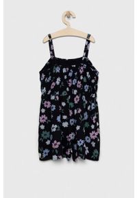 Abercrombie & Fitch kombinezon dziecięcy kolor granatowy. Okazja: na co dzień. Kolor: niebieski. Styl: casual #3