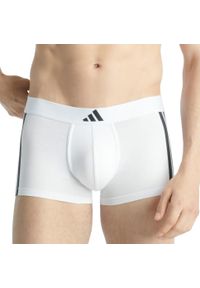 Adidas - Bokserki Active Flex Cotton 3 Stripes 4 pak. Kolor: wielokolorowy. Materiał: bawełna, elastan
