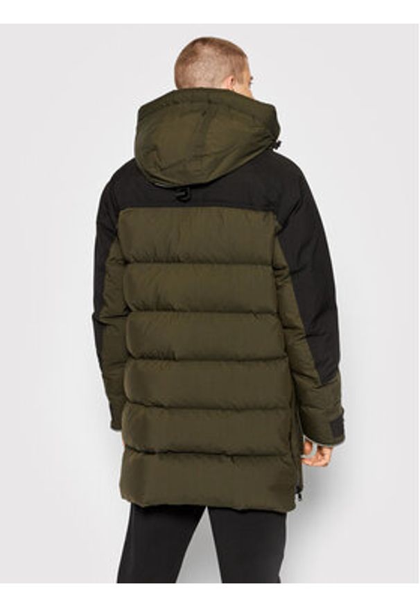 Woolrich Kurtka puchowa Teton CFWOOU0524MRUT1723 Zielony Regular Fit. Kolor: zielony. Materiał: syntetyk, puch