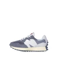 Buty do chodzenia męskie New Balance Nb 327. Zapięcie: sznurówki. Kolor: biały, wielokolorowy, szary. Materiał: materiał, skóra, tkanina. Szerokość cholewki: normalna. Sport: turystyka piesza