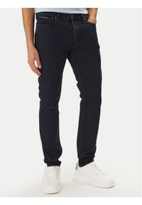 Calvin Klein Jeansy LV04RF930G Czarny Slim Taper Fit. Kolor: czarny #1